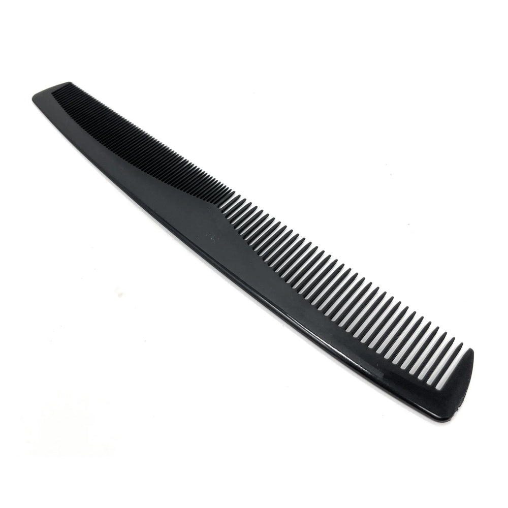 Scalpmaster 7.5 Inch Heat Resistant Barber Comb - Professional Salon Finishing Comb for Men & Women - Hair Cutting & Styling Tool - 2 Pack for Travel & Home Use