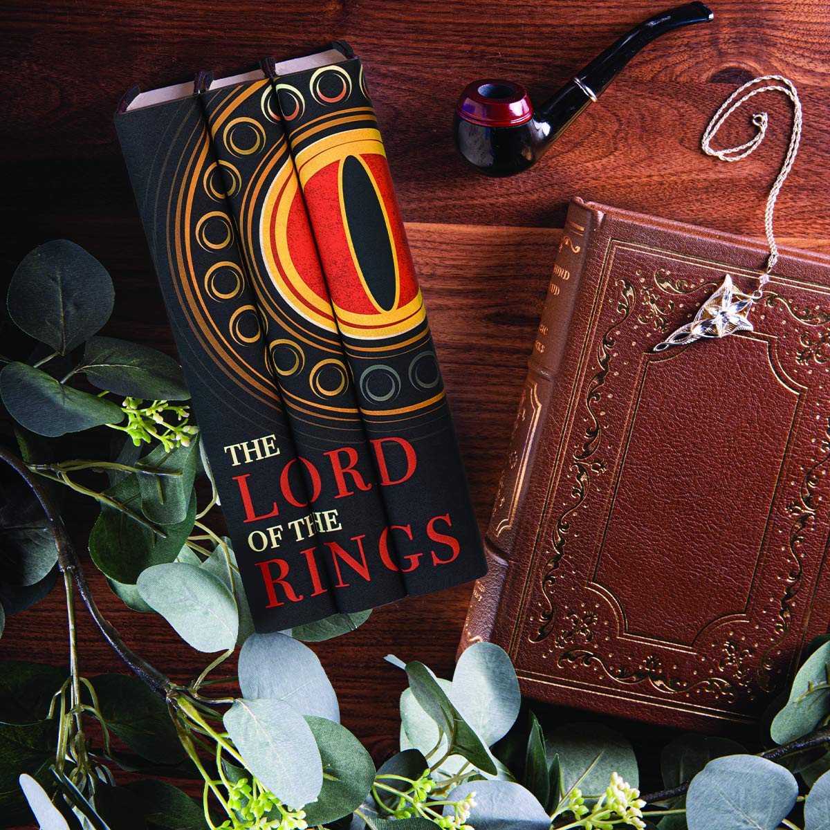 The Lord of The Rings Trilogy 3-Book Set - Special Collector's Edition by J.R.R. Tolkien - Black Hardcover | Perfect for Fantasy Book Lovers & Home Library Displays