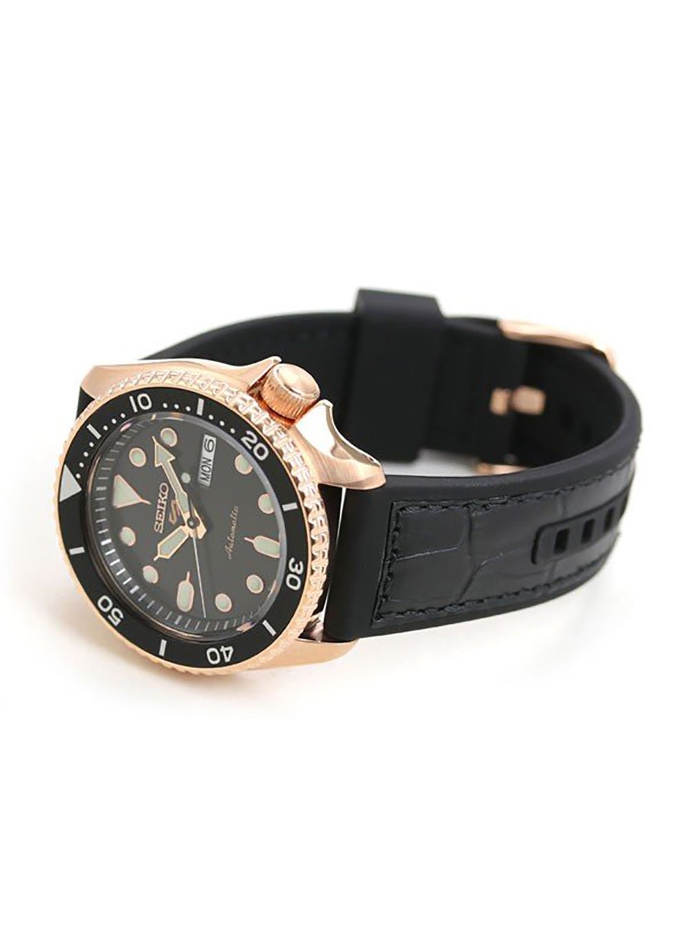 Seiko 5 Sports Automatic Watch SBSA028 - Japanese Domestic Market (JDM) - Made in Japan - Stainless Steel Case & Bracelet - Water Resistant - Perfect for Business, Casual & Outdoor Activities