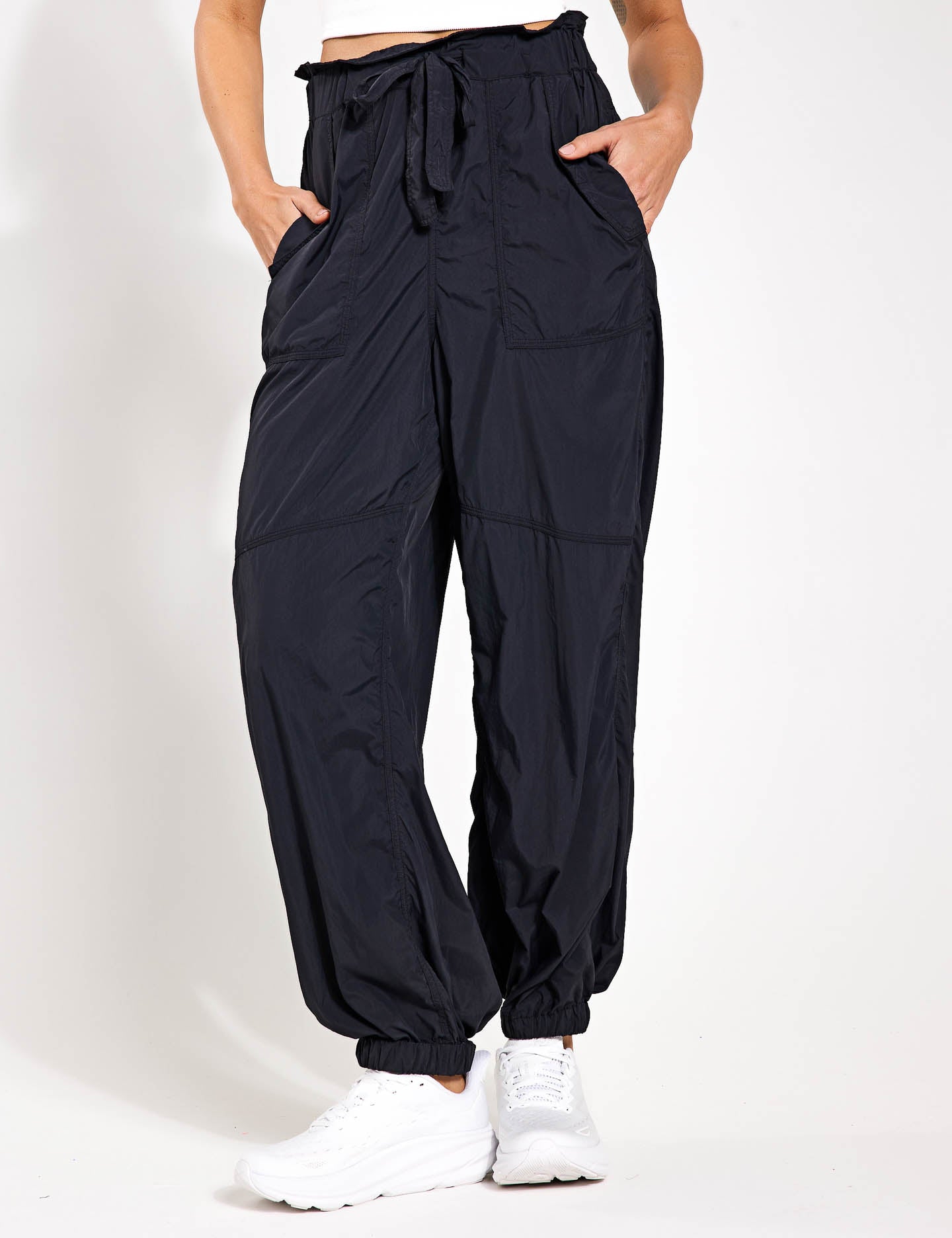 Into The Woods Pants for Women - Stylish Black Hiking Trousers for Outdoor Adventures & Camping