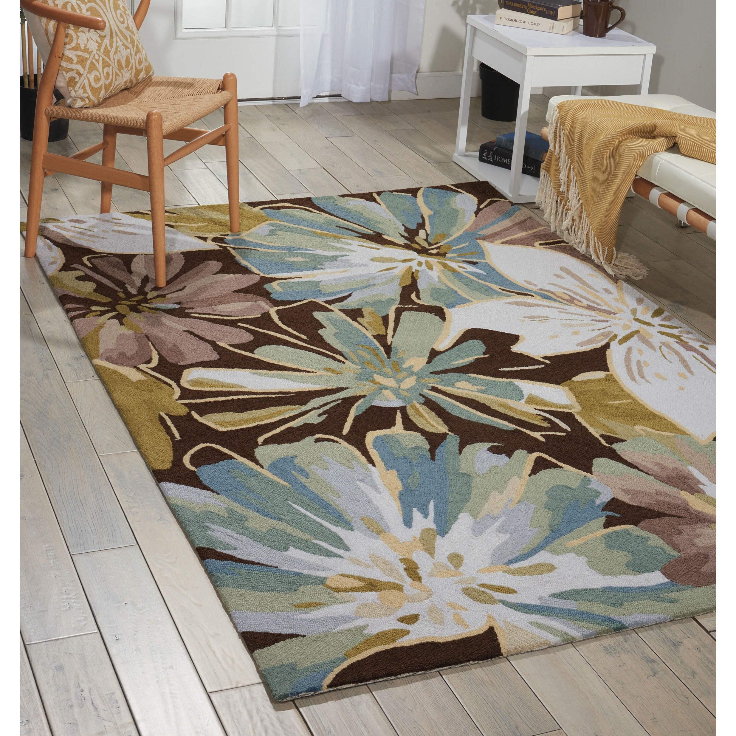 Nourison Fantasy Floral Multicolor 2'3