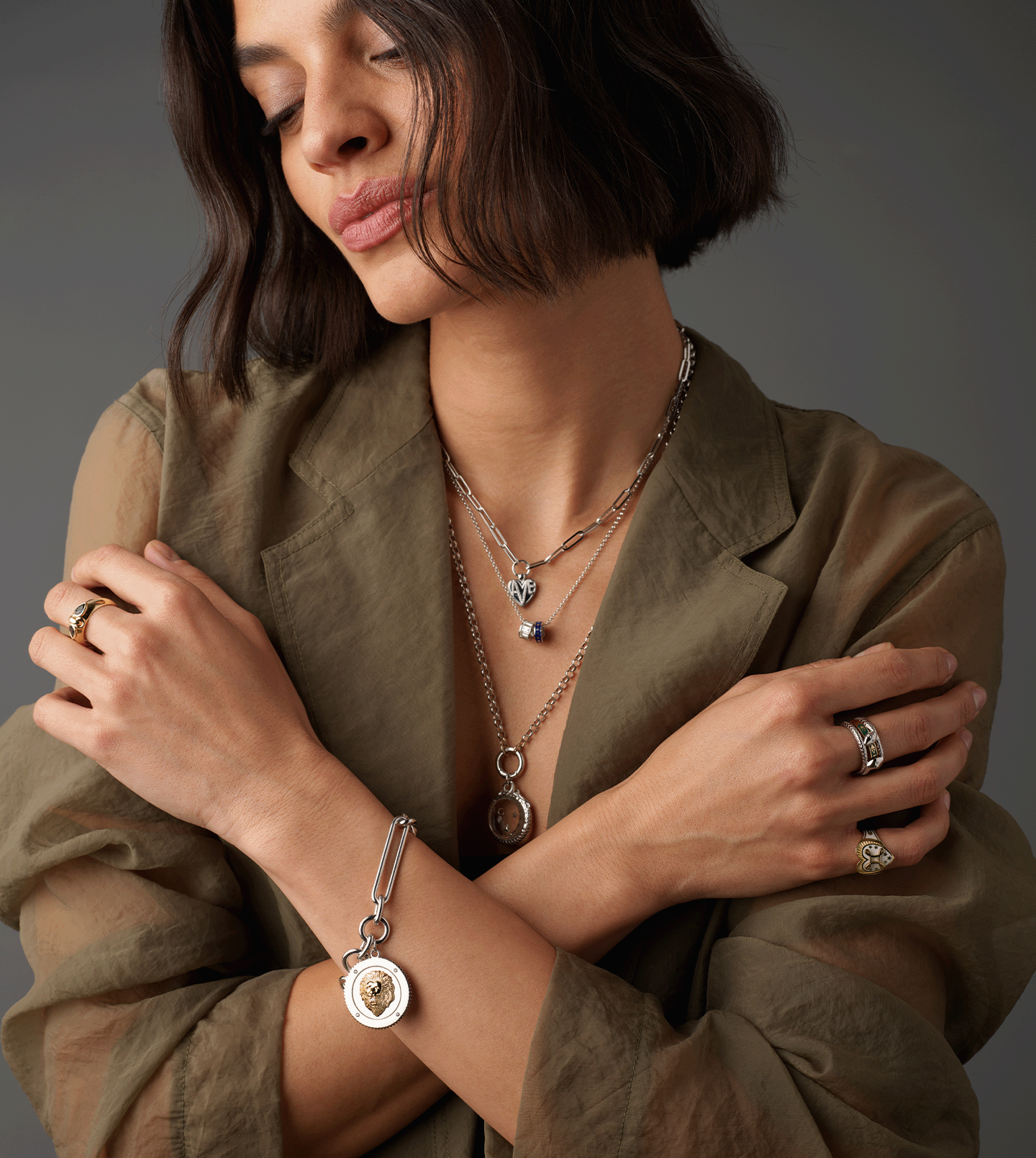 Large Medallion for Strength - Durable and Stylish Jewelry for Men & Women - Perfect for Gifts, Workouts, and Everyday Wear