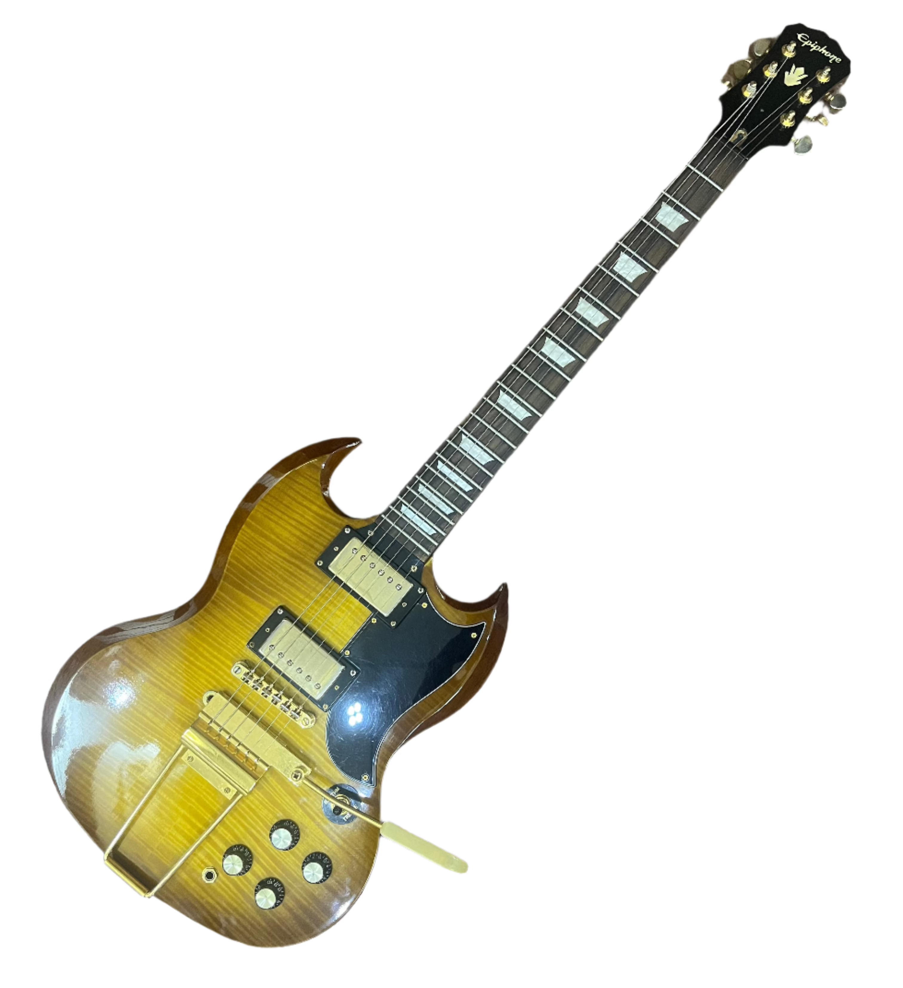 Epiphone G400 Deluxe Electric Guitar with Hard Case - Professional Solid Body Guitar for Rock, Blues & Stage Performance