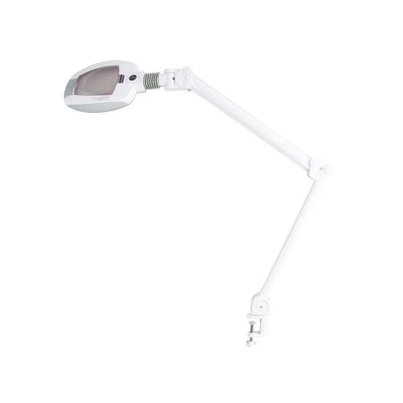 Silverfox LED Magnifying Lamp with 3D Lens - 5X Magnification & Adjustable Arm - Perfect for Jewelry Making, Watch Repair, and Crafts