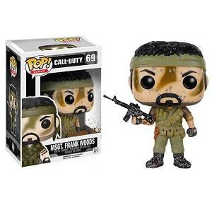 Funko Pop! Call of Duty: Msgt. Frank Woods #69 - Collectible Action Figure for Gamers & Fans | Perfect for Display, Gifts, and Gaming Room Decor