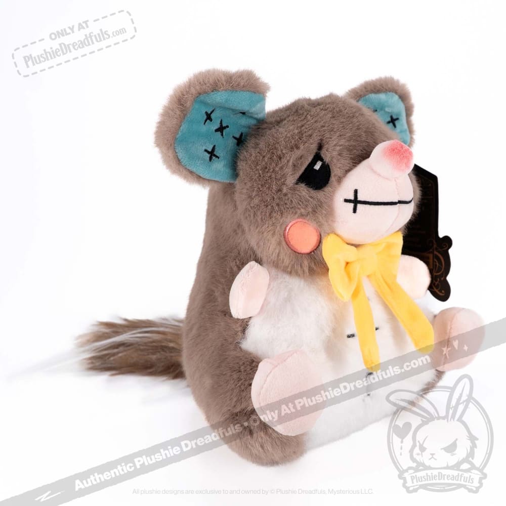 Victorian Style McGee's Dormouse Plush Toy - Cute Stuffed Animal for Kids & Collectors | Perfect for Nursery Decor, Gift Giving & Themed Parties