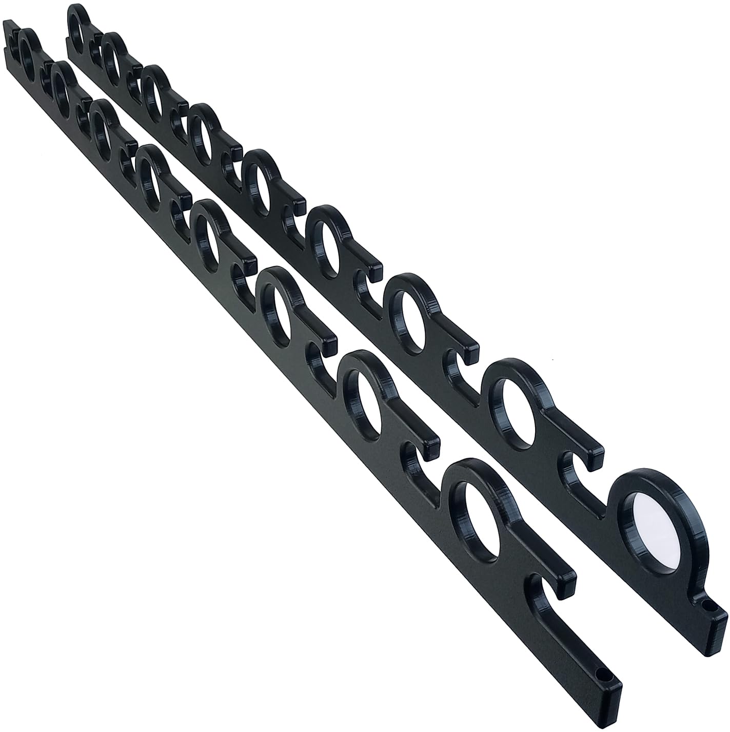 17-Slot Offshore Fishing Rod Holder - Heavy Duty Ceiling Mount for Saltwater & Freshwater Fishing - Perfect for Boats, Garages & Storage