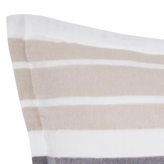 Premium Kalan Natural European Pillowcase Set - 100% Organic Cotton Luxury Bedding for Side & Back Sleepers - Soft Hypoallergenic Pillow Cover for Master Bedroom & Guest Room