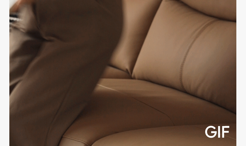 Premium Adjustable Electric Recliner Sofa with Genuine Leather Headrest - Perfect for Home Theater, Living Room & Office Relaxation
