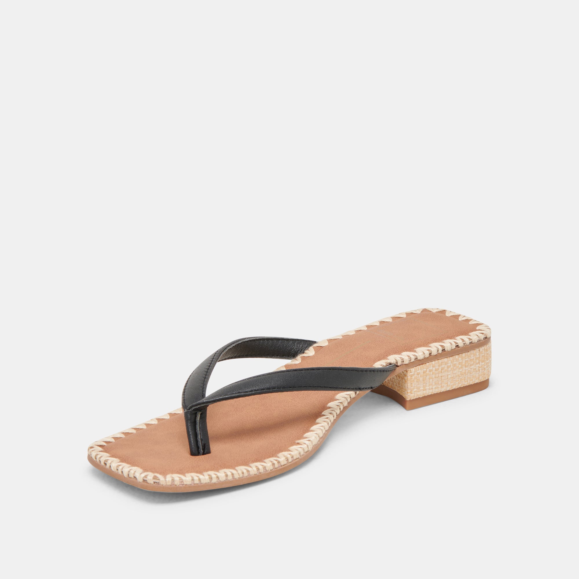 Barty Black Leather Sandals for Women - Comfortable & Stylish Summer Footwear for Beach, Walking, and Casual Outfits