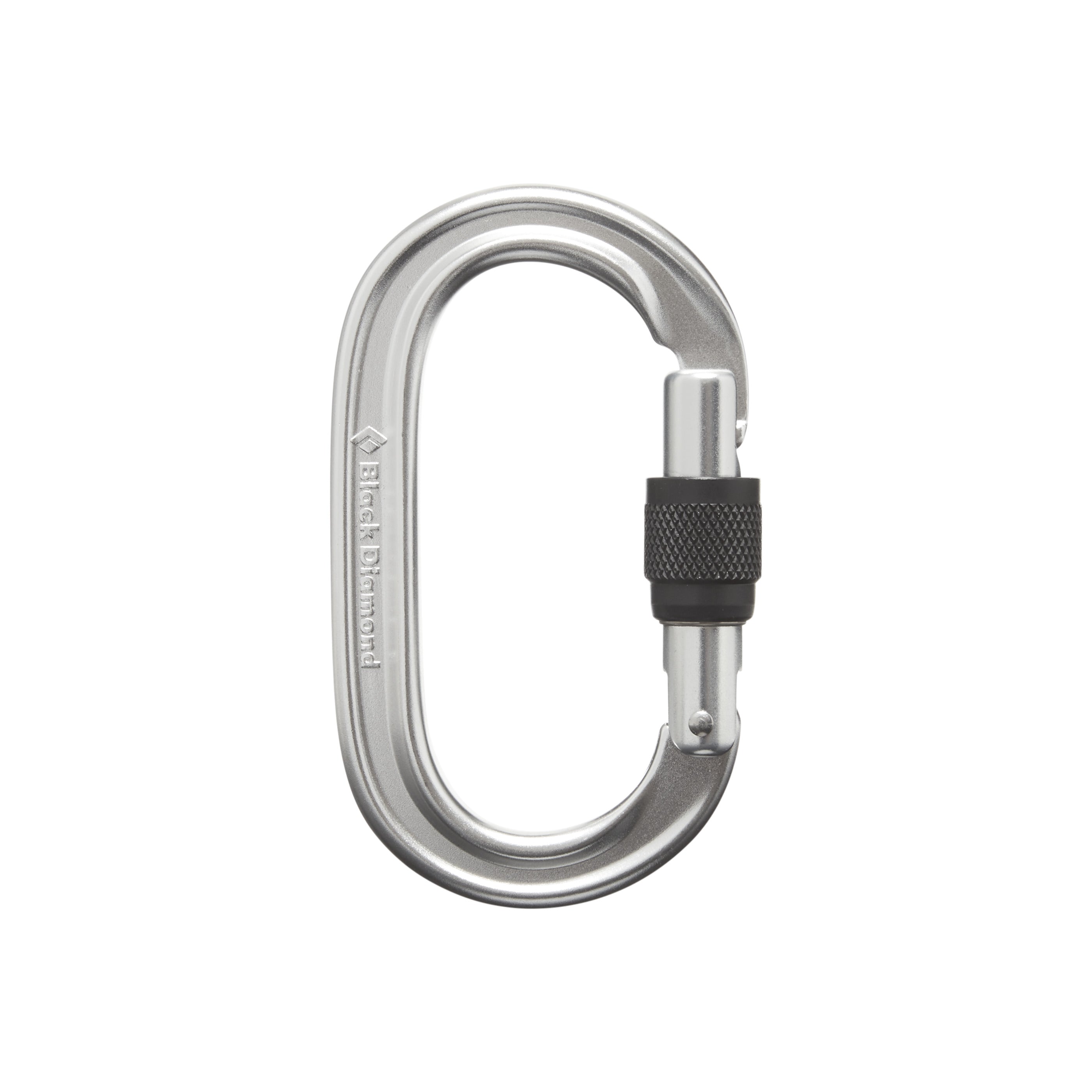 Oval Keylock Screwgate Carabiner - Heavy Duty Climbing Carabiner with Locking Gate for Rock Climbing, Hiking, and Outdoor Gear - Perfect for Safety Equipment and Adventure Sports