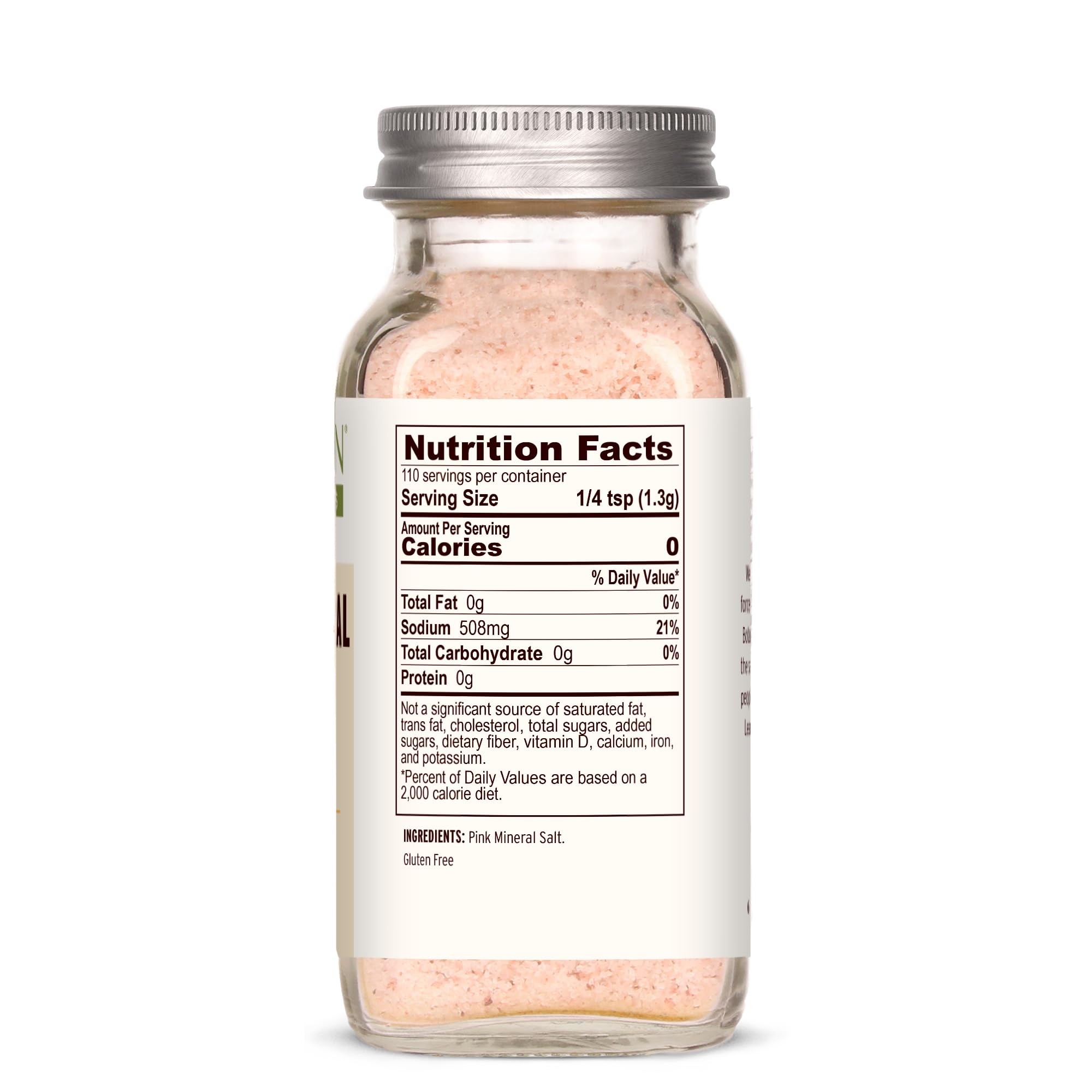 Banyan Botanicals Fine Ground Pink Himalayan Salt – Pure, Gluten Free, Vegan, Non-GMO Mineral Salt for Cooking, Baking, Skincare & Bath – Resealable Spice Jar – Perfect for Gourmet Meals, DIY Beauty & Relaxing Baths
