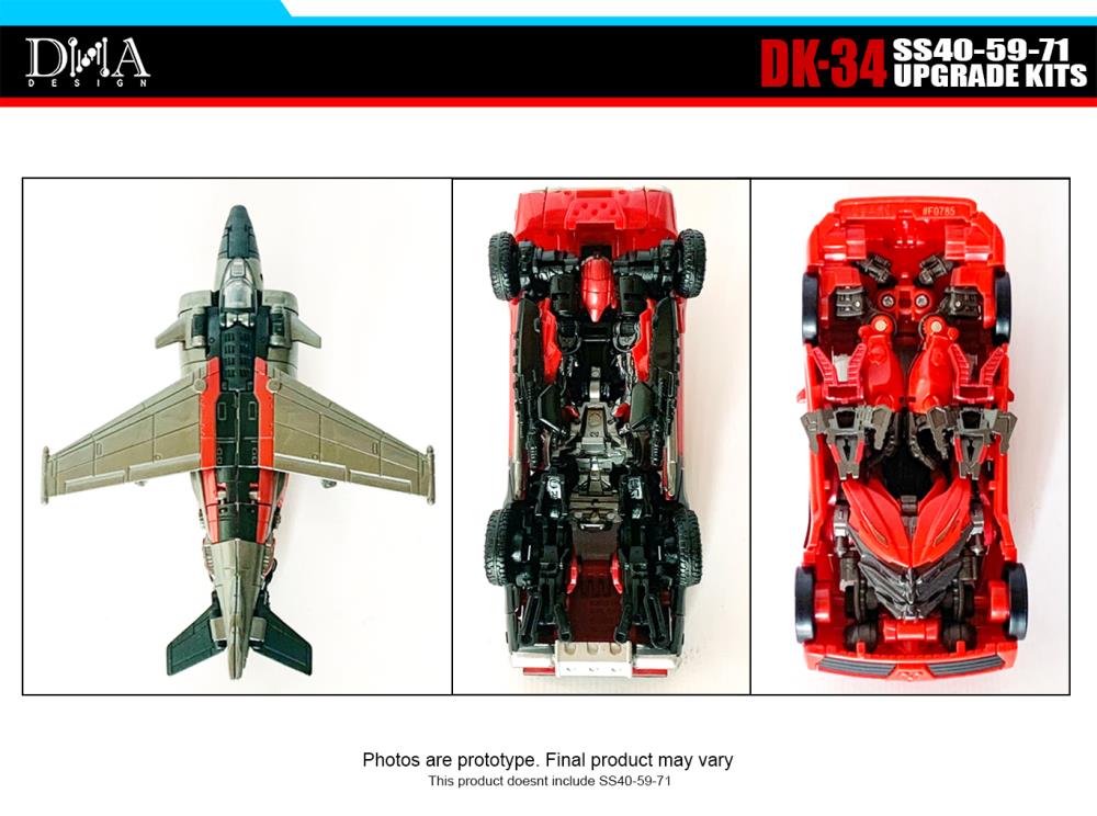 DNA Design DK34 Upgrade Kit for SS40 59 71 - Enhance Your Model Kit Performance - Perfect for Collectors & Hobbyists