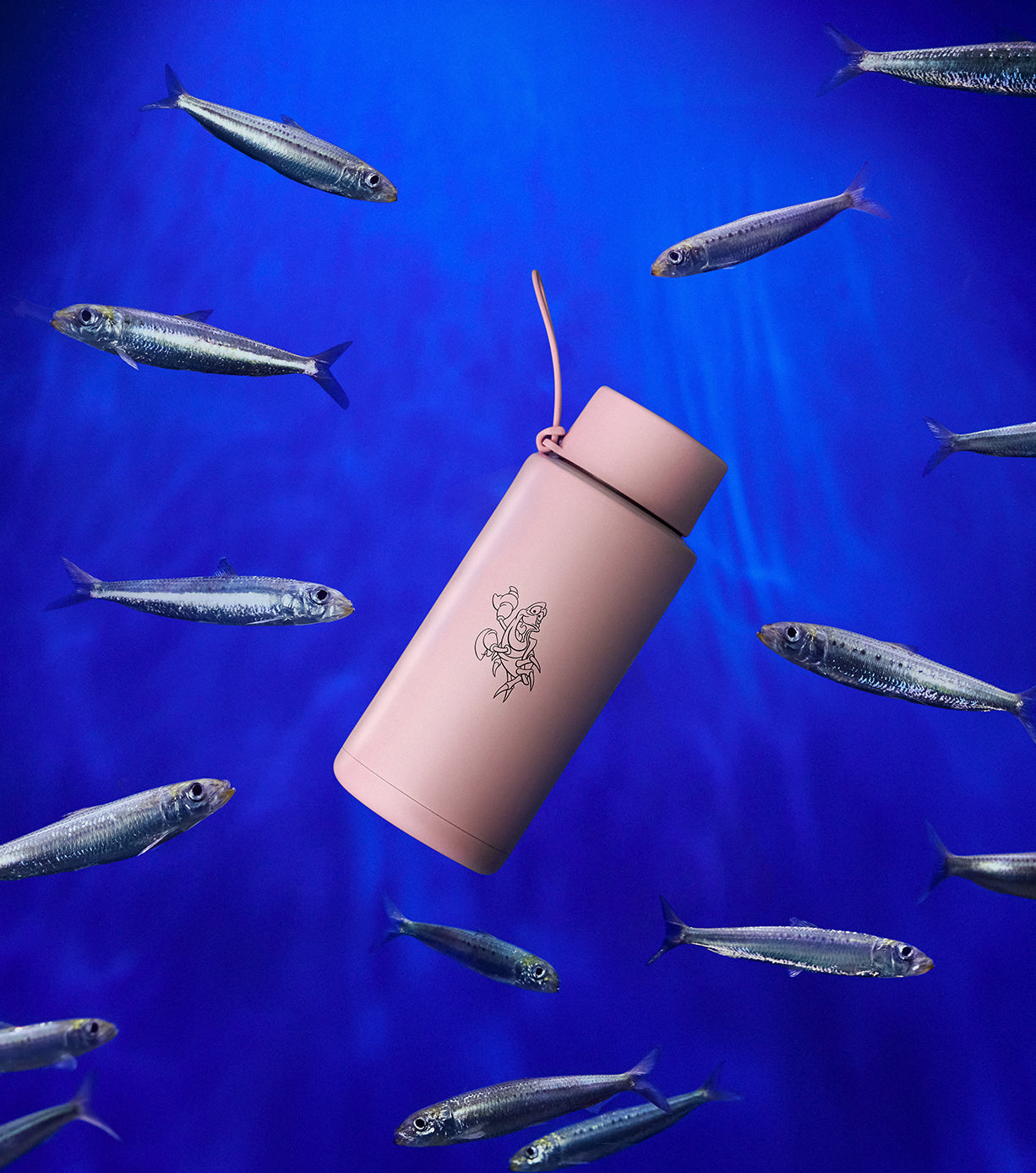 The Little Mermaid Ceramic Reusable Water Bottle - 34oz (1000ml) Insulated Travel Mug for Kids & Adults - Perfect for School, Gym, Hiking & Outdoor Activities