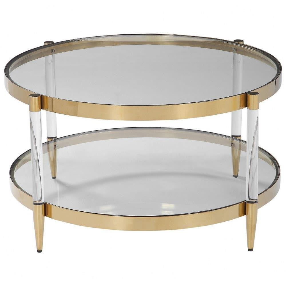 32 Inch Modern Coffee Table with Storage - 208-Bel-3315039 - Perfect for Living Room, Lounge & Small Spaces