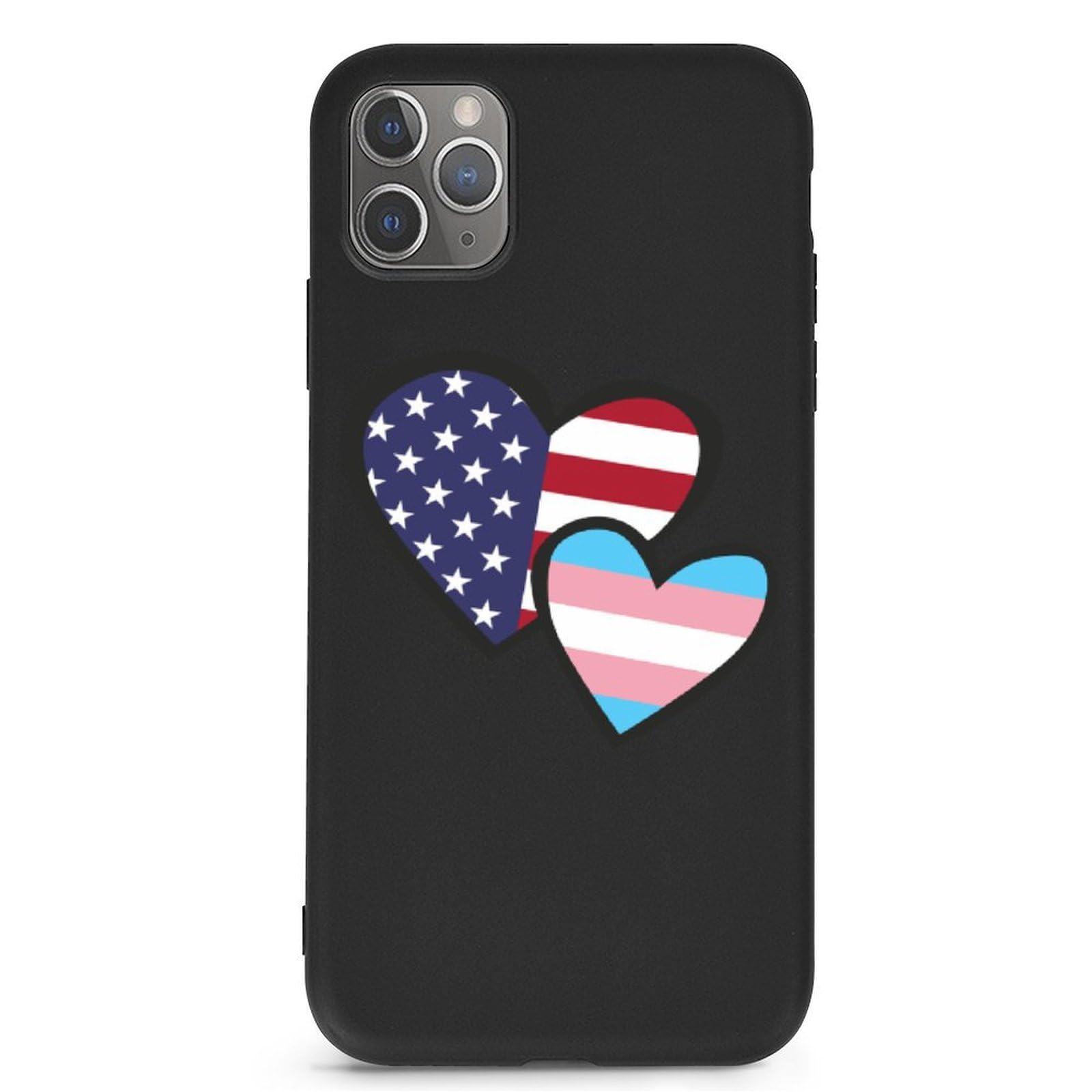 Transgender Pride Flag iPhone 11 Case | Slim TPU Protective Cover for iPhone 11/11 Pro | Durable LGBTQ+ Phone Case for Daily Use & Pride Events