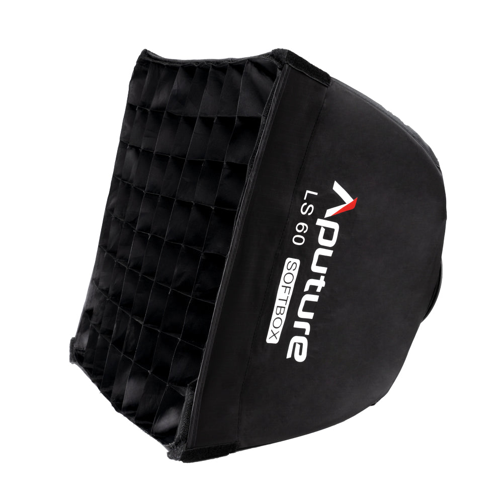 Aputure LS60 LED Softbox Lighting Kit - Professional Studio Light for Photography & Videography - Perfect for YouTube, TikTok, Live Streaming & Portrait Shooting