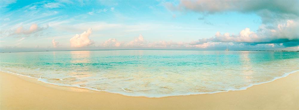 Peel & Stick Wall Mural - Seven Mile Beach Grand Cayman Scenery (60