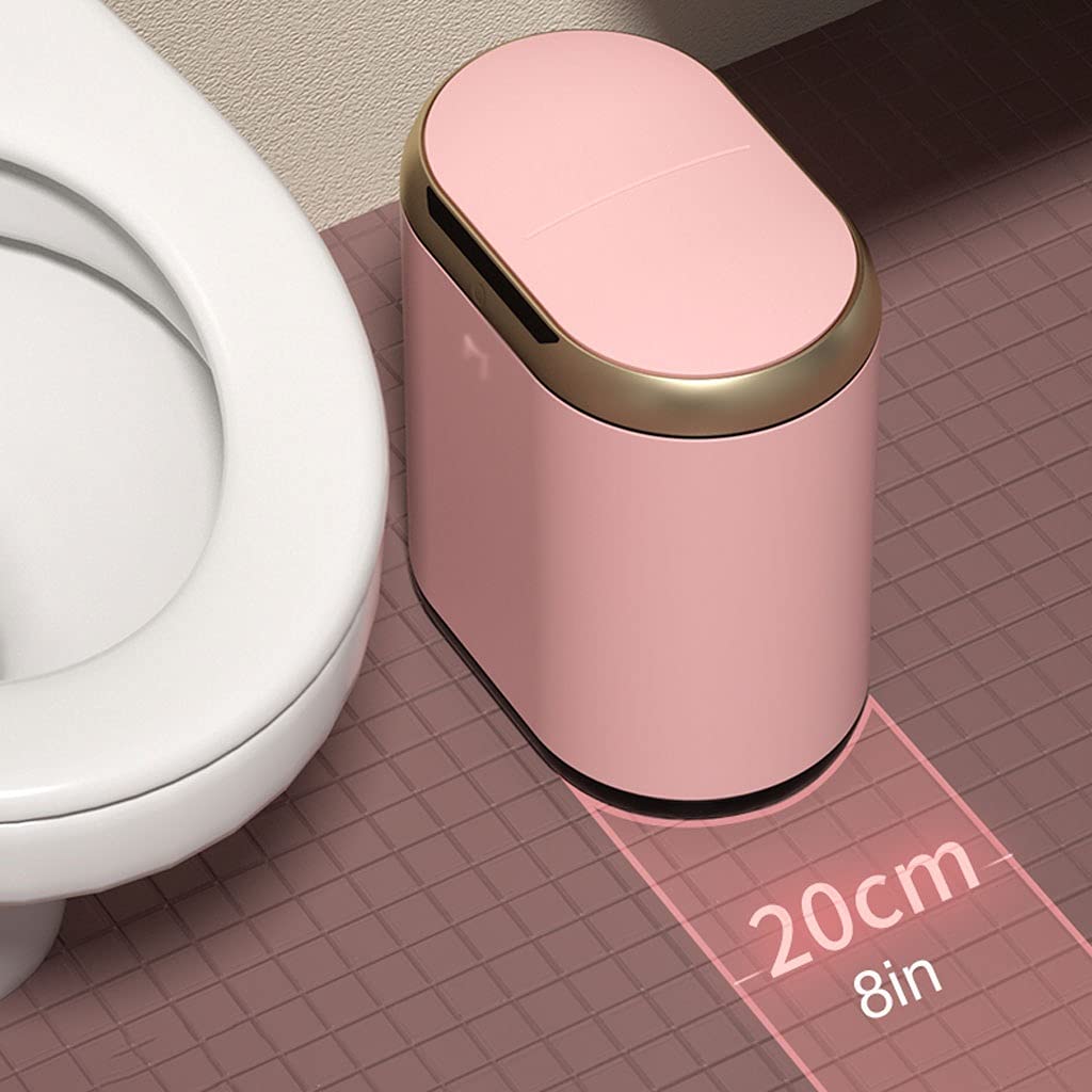 Smart Automatic Trash Can with Lid - Touchless Induction Sensor for Kitchen, Bathroom, Office, Bedroom & Living Room | Hands-Free Garbage Bin for Hygienic Waste Disposal (Ideal for Home, Restaurant & Commercial Use)
