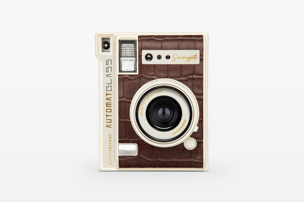 Lomography Lomo'Instant Automat Glass Serengeti Instant Camera - Vintage Style Analog Photography for Travel & Outdoor Adventures