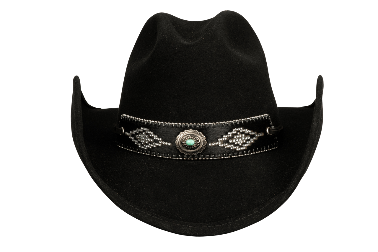 Bullhide Jolene Wool Hat for Women - Warm Winter Beanie with Fleece Lining - Stylish Black Knit Hat for Cold Weather, Outdoor Activities & Casual Wear