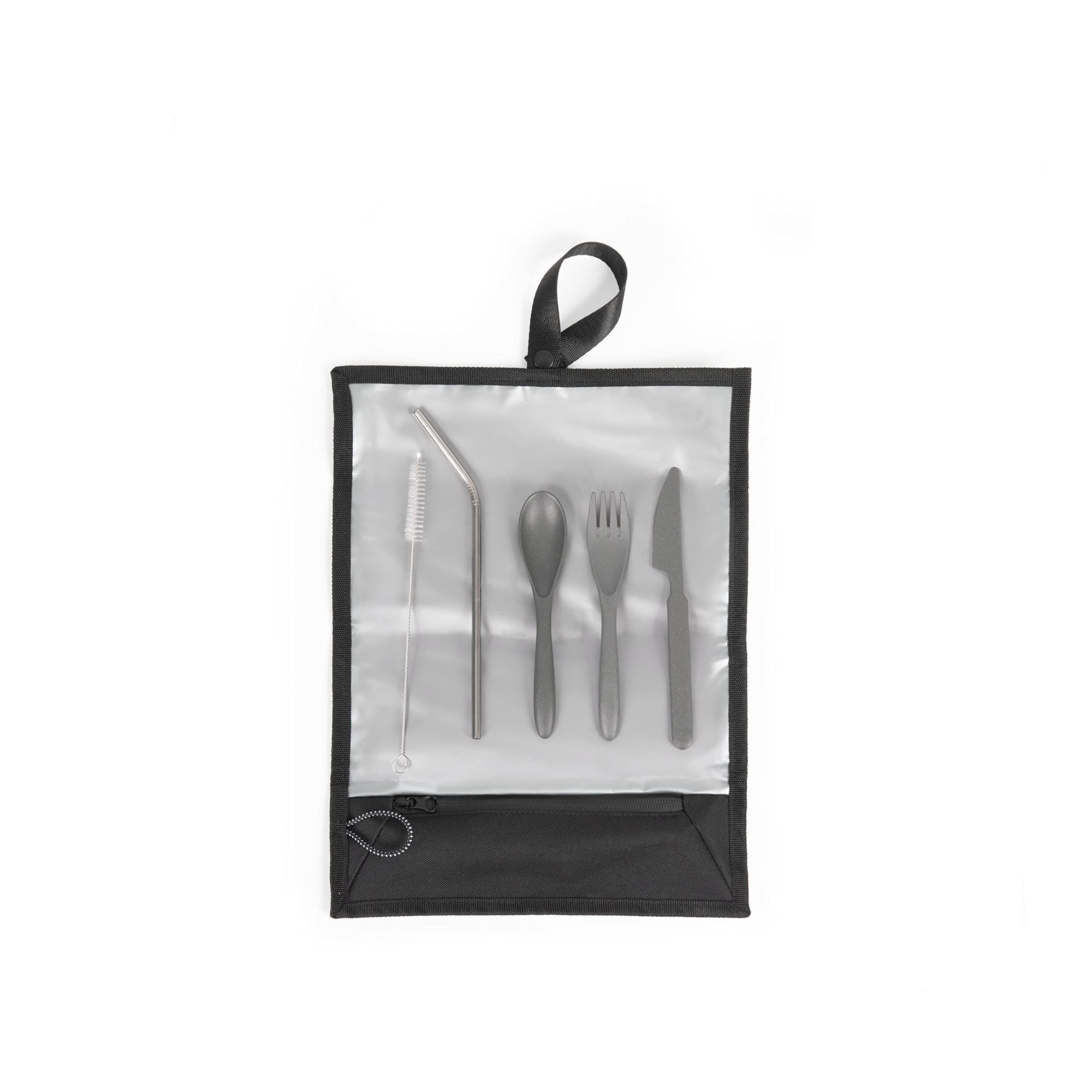 PICNIC TIME NHL Tarana Insulated Lunch Bag Cooler with Utensils - Eco-Friendly Recycled Material Lunch Box & Picnic Set - Perfect for Work, School, Outdoor Adventures & Picnics