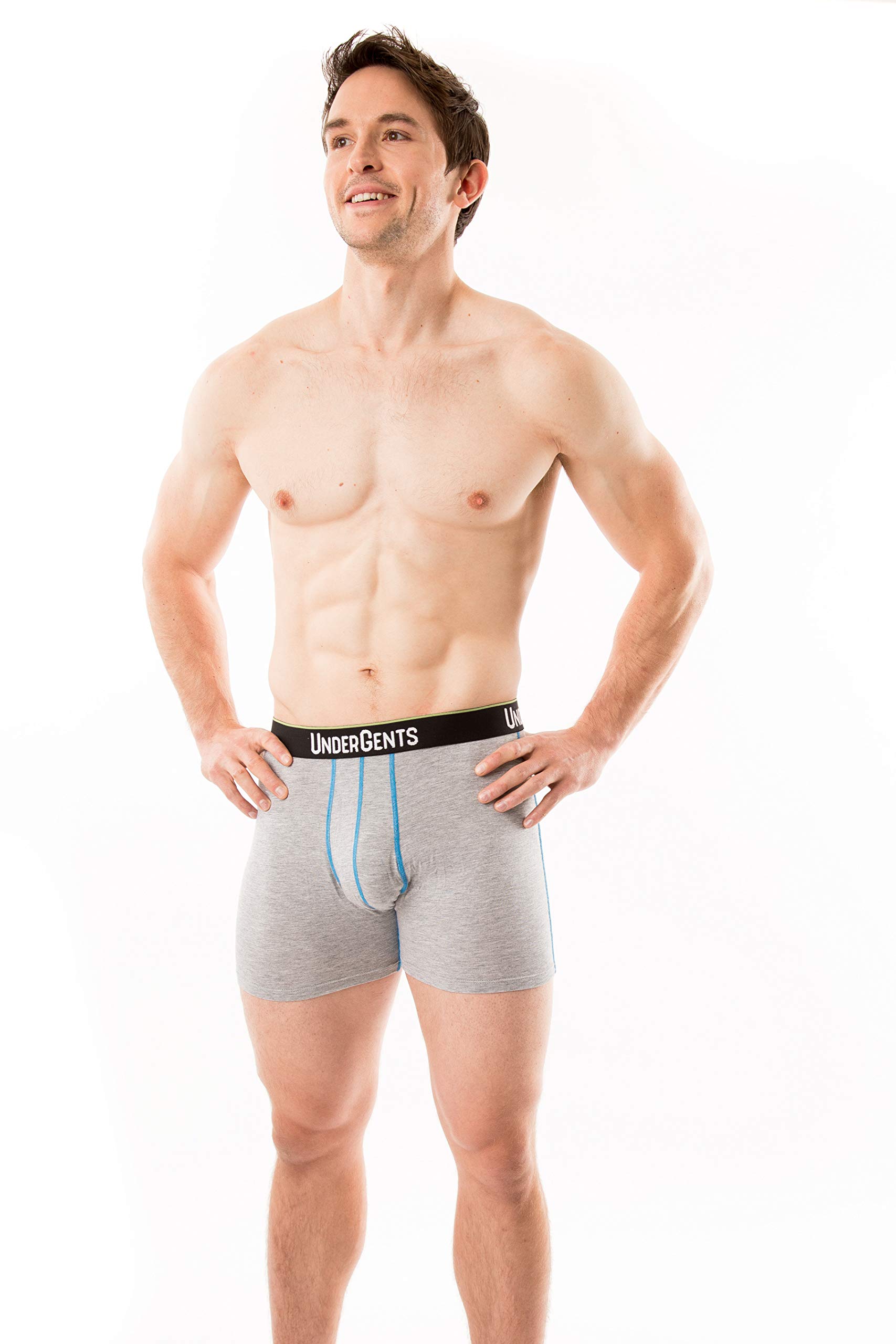 3 Pack Men's Boxer Brief Underwear - Breathable Soft Cotton, No Ride Up, Comfort Fit for All-Day Wear | Perfect for Gym, Work & Travel