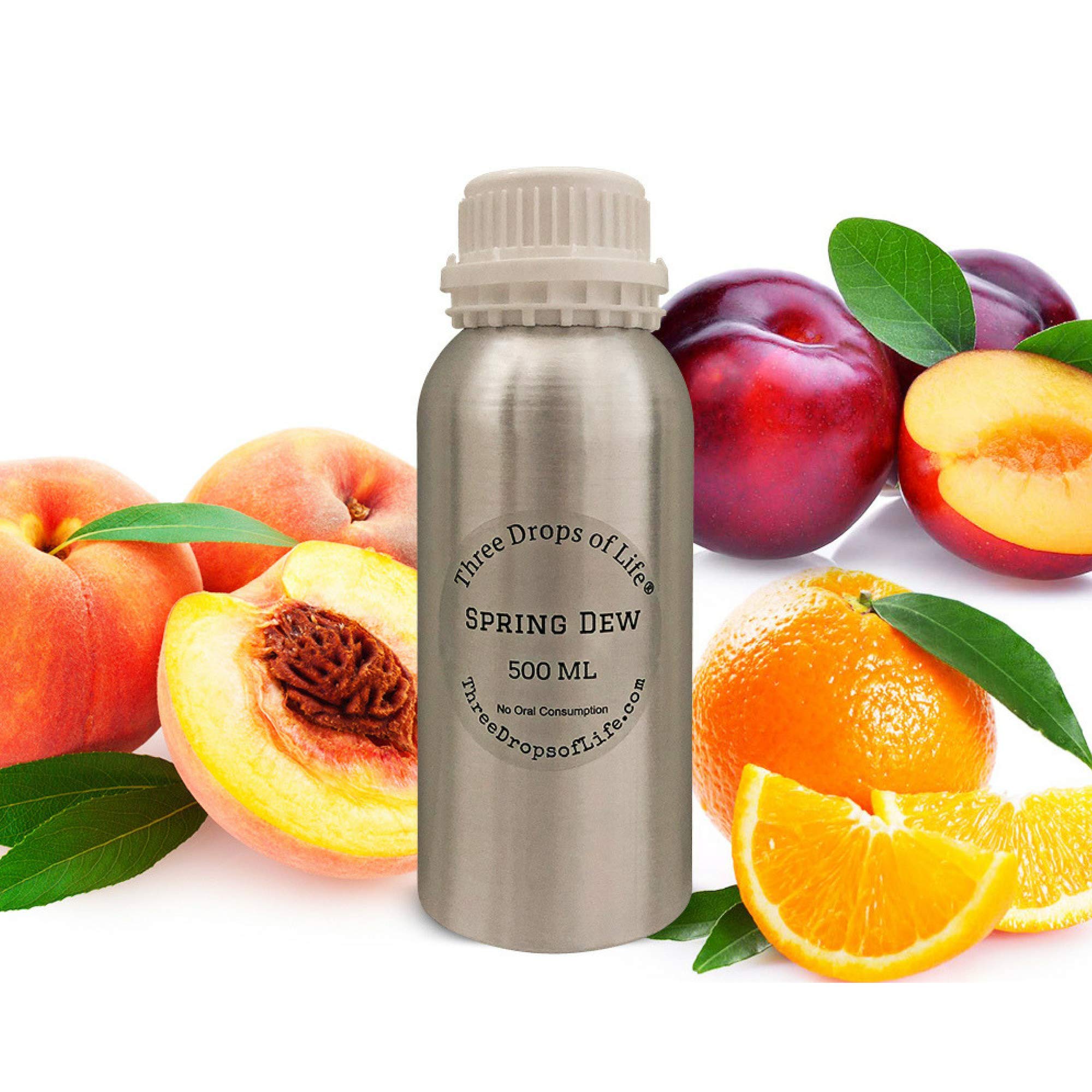 Premium Cold Air Diffuser Essential Oils - 500ML Aromatherapy Fragrance Oil Set (Spring Dew Scent) for Home Relaxation, Yoga & Spa