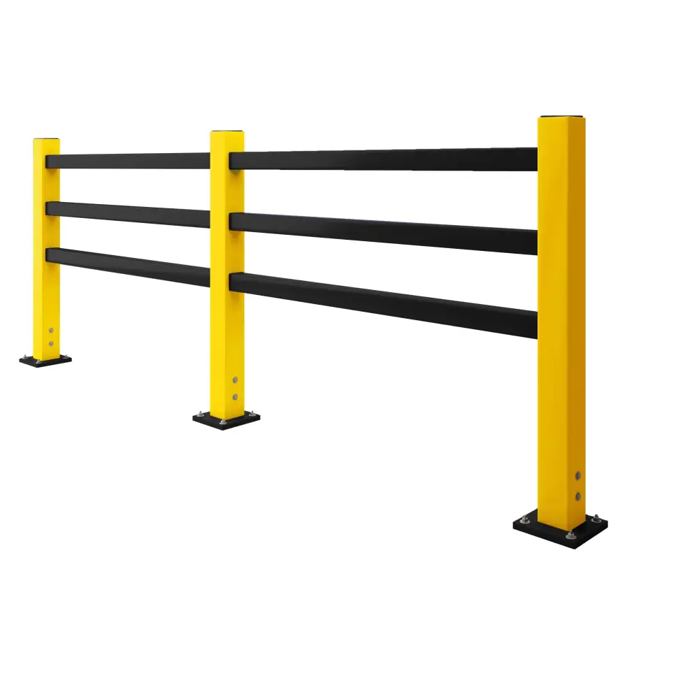 Brandsafe Pedestrian Safety Barriers - Heavy Duty Crowd Control Barricades for Events, Construction Sites & Public Safety | Weather-Resistant & Durable
