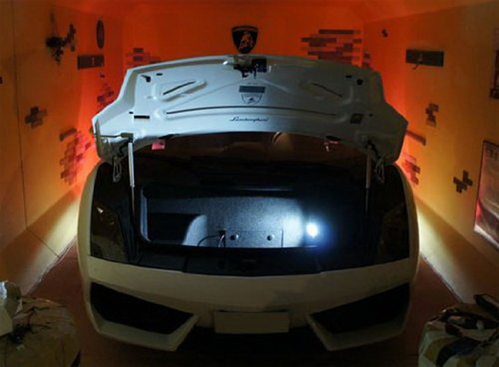Error-Free 578 211-2 6411 LED Bulb - 4 SMD White Light for Car Dome, Trunk & Cargo Area - Perfect for Interior Lighting, Vehicle Maintenance & Night Visibility