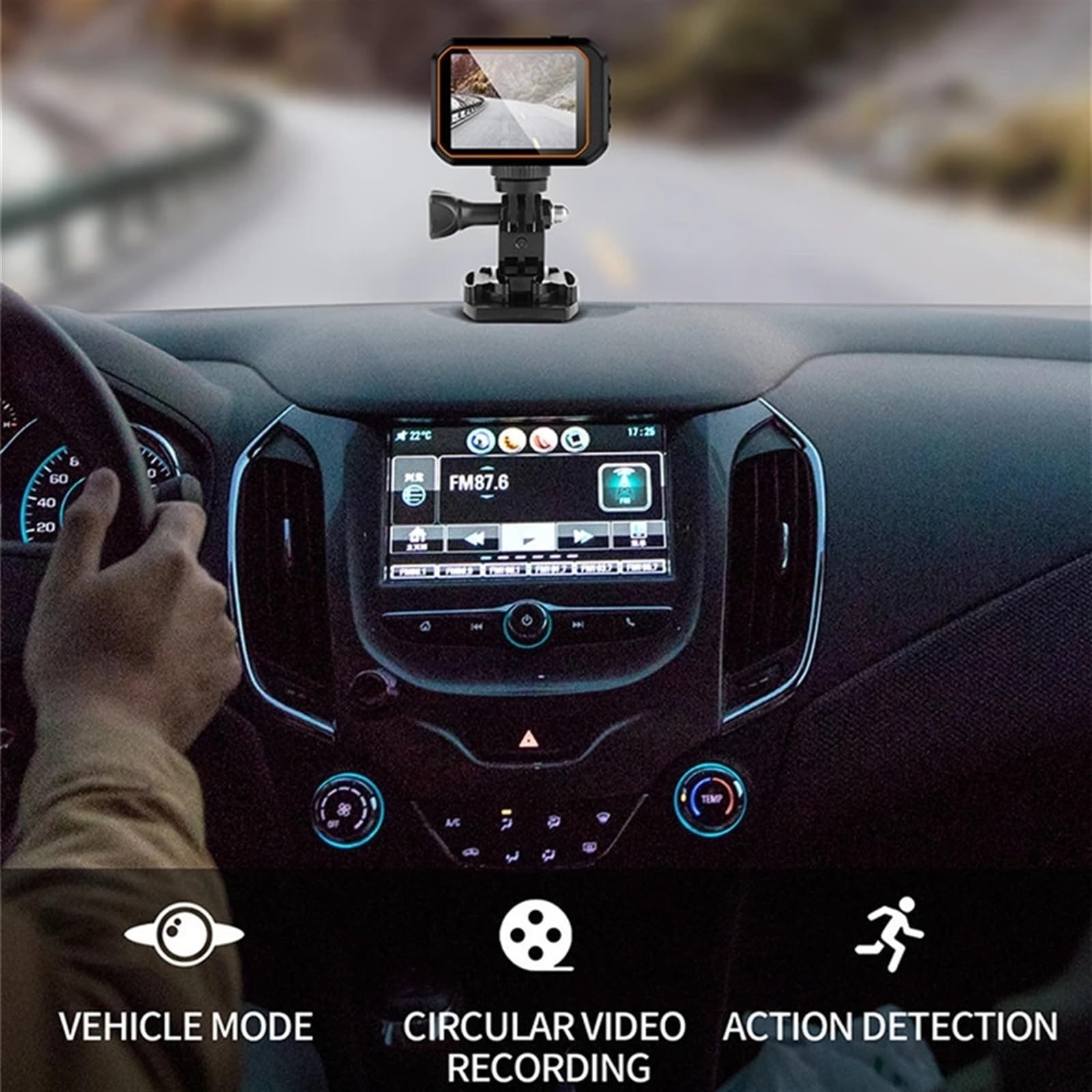 4K Action Camera with Remote Control & Waterproof Case - MZZYG HD Sports Camera for Helmet Mount, Snorkeling, Driving & Adventure (XJ-SC002-16G) - Perfect for Vlogging, Underwater Recording & Extreme Sports