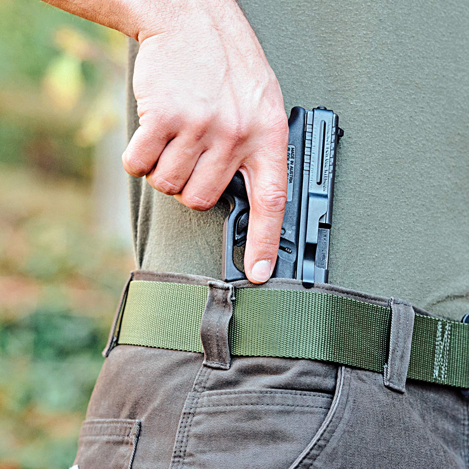 ClipDraw Gun Clip - Low Profile Slim Concealed Carry Holster | Easy Install & American Made | Perfect for CCW, Home Defense & Everyday Carry