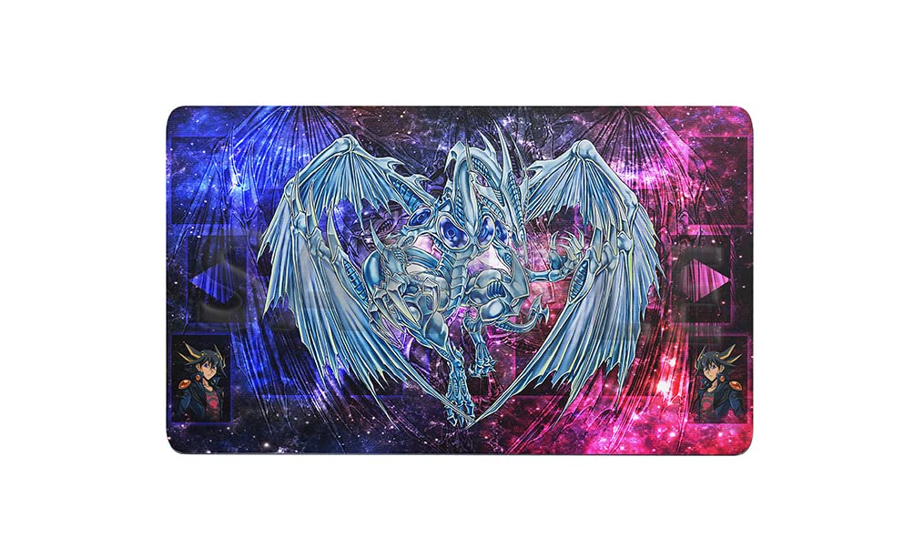 AART TM Stardust Dragon Playmat - Custom Gaming Mat for CCG, TCG, and Board Games | Mouse Pad & Table Mat for Anime Fans and Collectors | Perfect for Yu-Gi-Oh! Tournaments and Home Gaming Setups