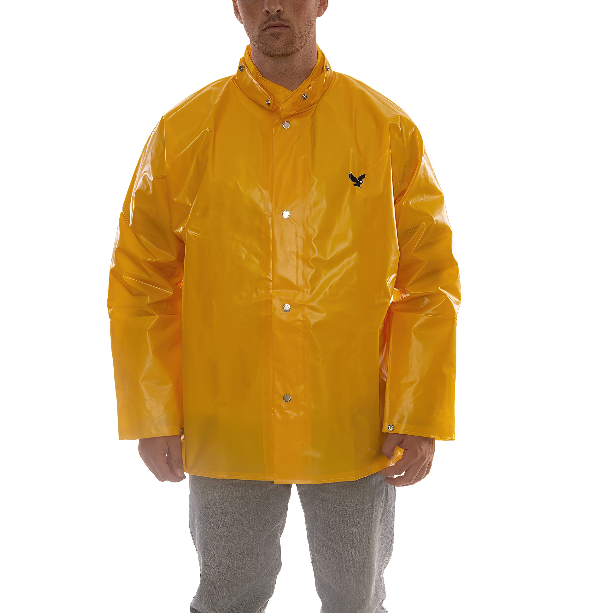 Tingley Standard Iron Eagle Waterproof Jacket - Heavy Duty Raincoat for Men & Women - Outdoor Work, Hiking & Fishing Gear