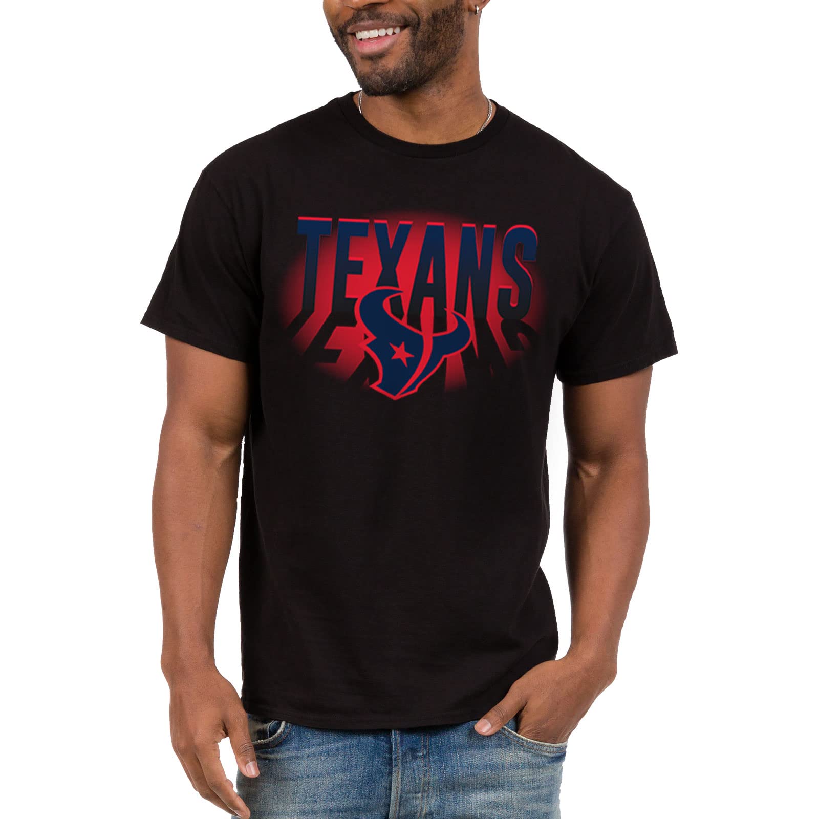 Officially Licensed NFL Junk Food Clothing Team Spotlight Short Sleeve Fan T-Shirt for Men & Women - Comfortable Game Day & Casual Wear