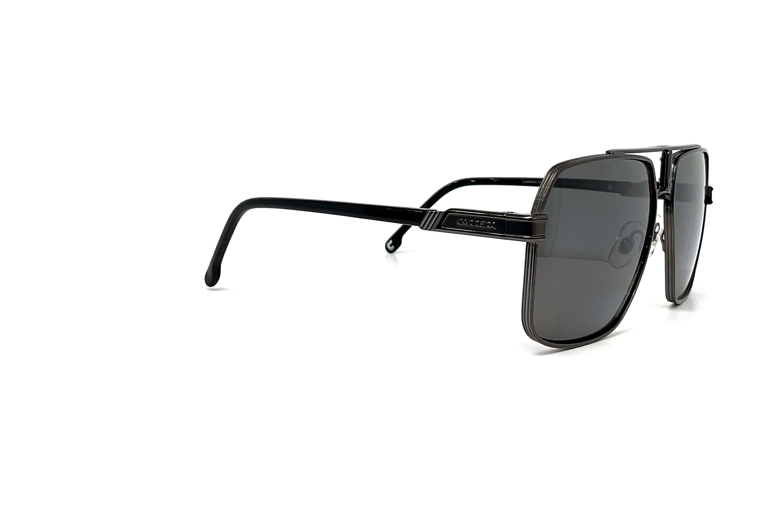 Carrera 1055/S Ruthenium Black Sunglasses - Polarized UV Protection for Men & Women - Perfect for Driving, Running & Outdoor Activities