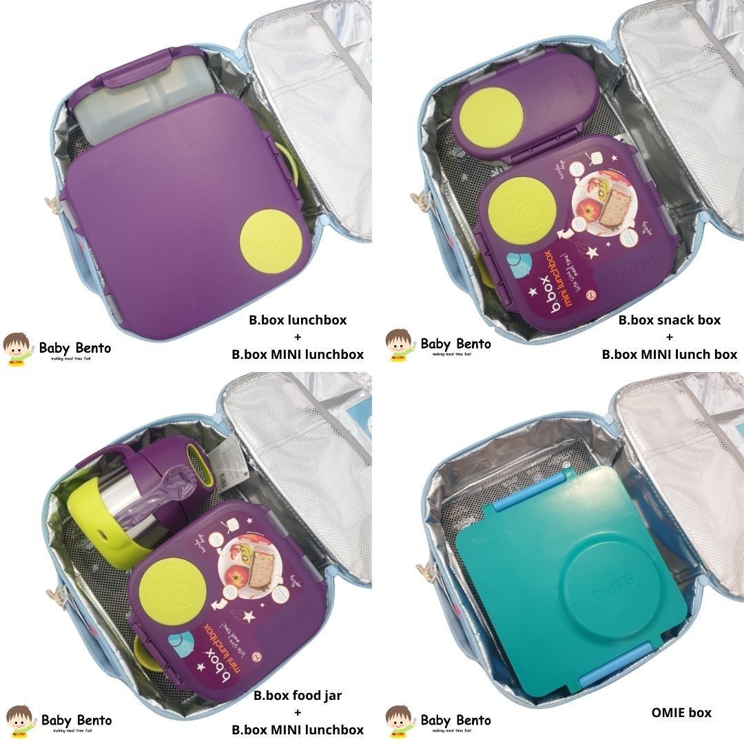 Spencil Insulated Lunch Bag with Freezer Gel Pack - Leakproof & Reusable Cooler for School, Work, Picnics & Outdoor Activities