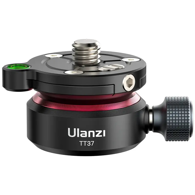 Ulanzi TT37 Mini Leveling Base for Tripod Head T065GBB1 - Compact Tripod Leveling Base for DSLR Camera, Video Shooting & Photography - Perfect for Travel, Vlogging & Outdoor Adventures