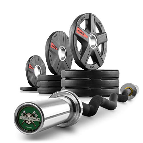 15) 65 LB SET & CURL BAR