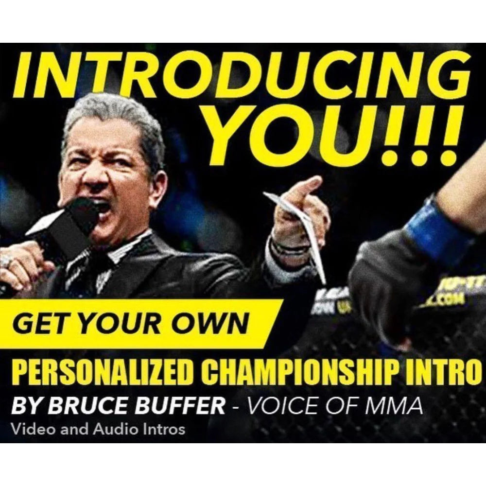 Bruce Buffer UFC ESPN #1 Phoenix Official Bout Order List from 2/17/19 Fight - Authentic Event Used Memorabilia for UFC Fans & Collectors - Perfect for Sports Memorabilia Displays, Man Caves, and UFC Themed Rooms