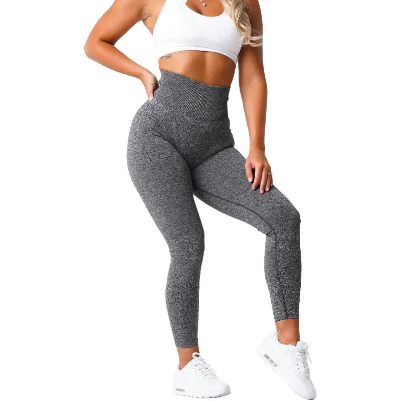 NVGTN Speckled Scrunch Seamless Leggings for Women - Soft High-Waisted Workout Tights, Yoga Pants & Gym Wear | Perfect for Fitness, Running, Pilates & Lounge Wear