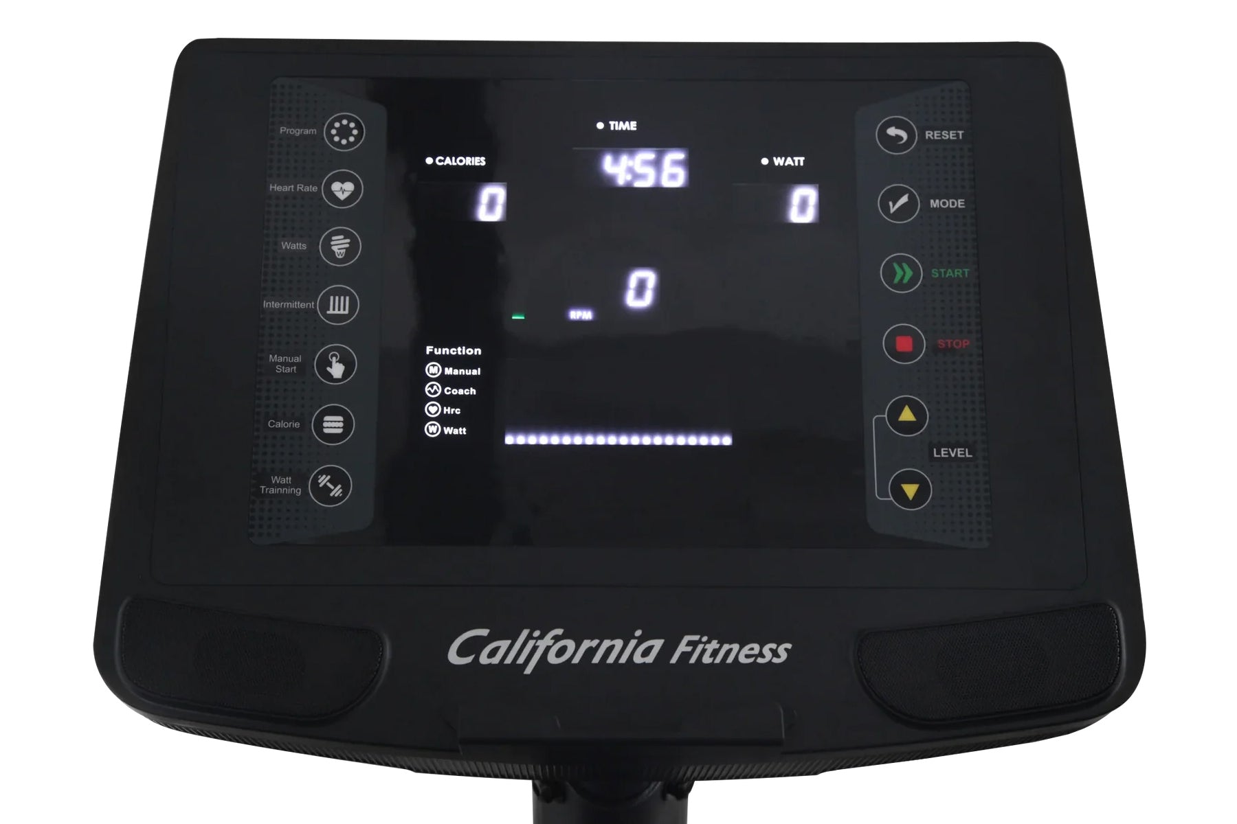 California Fitness R8 Recumbent Exercise Bike - Quiet Magnetic Resistance, LCD Display, 16 Levels Adjustable for Home Gym - Perfect for Low-Impact Cardio, Rehabilitation & Seniors Fitness