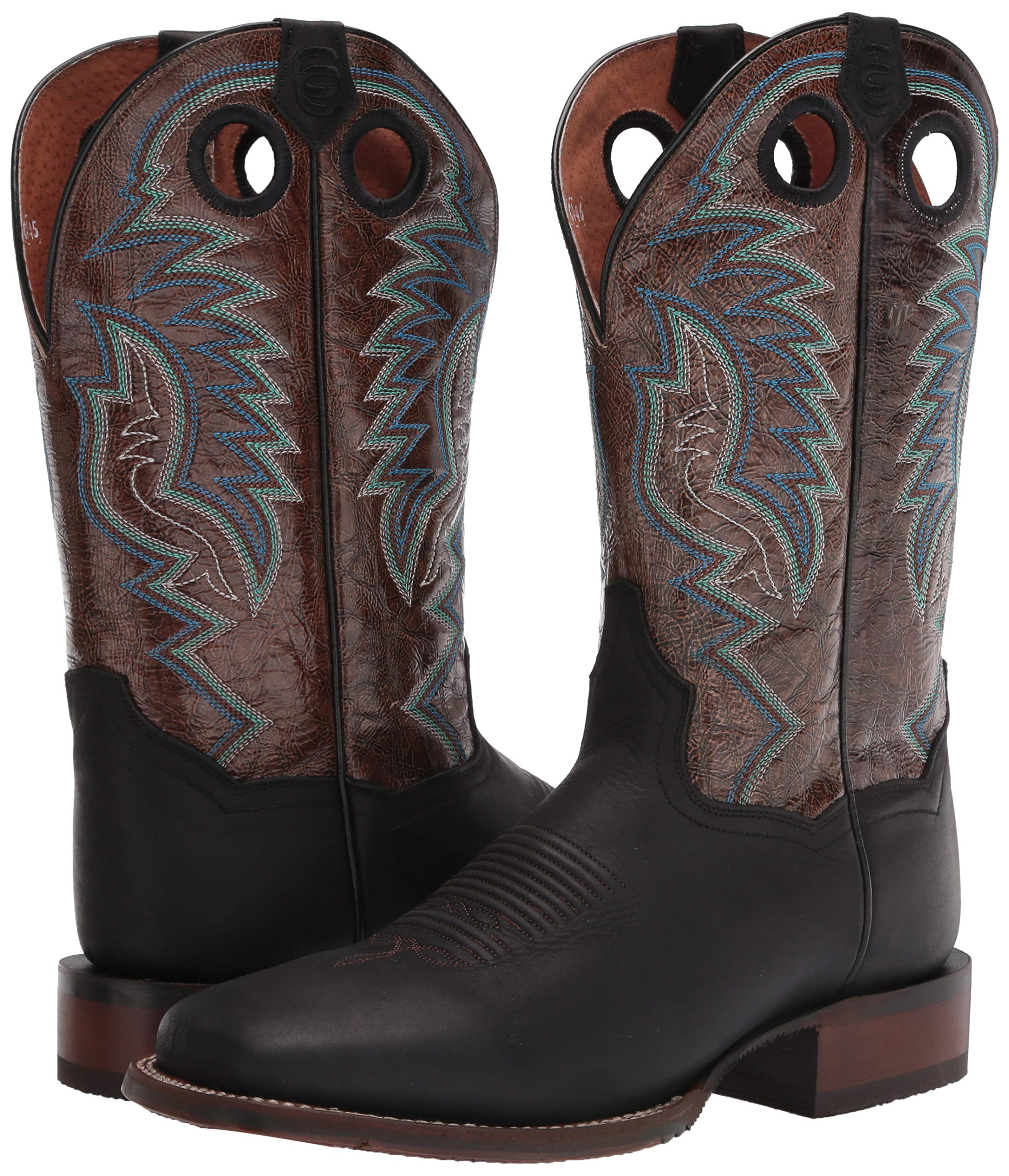 Laredo Men's Red River Western Boots - Genuine Leather Cowboy Boots for Men | Durable & Comfortable for Riding, Work & Casual Wear