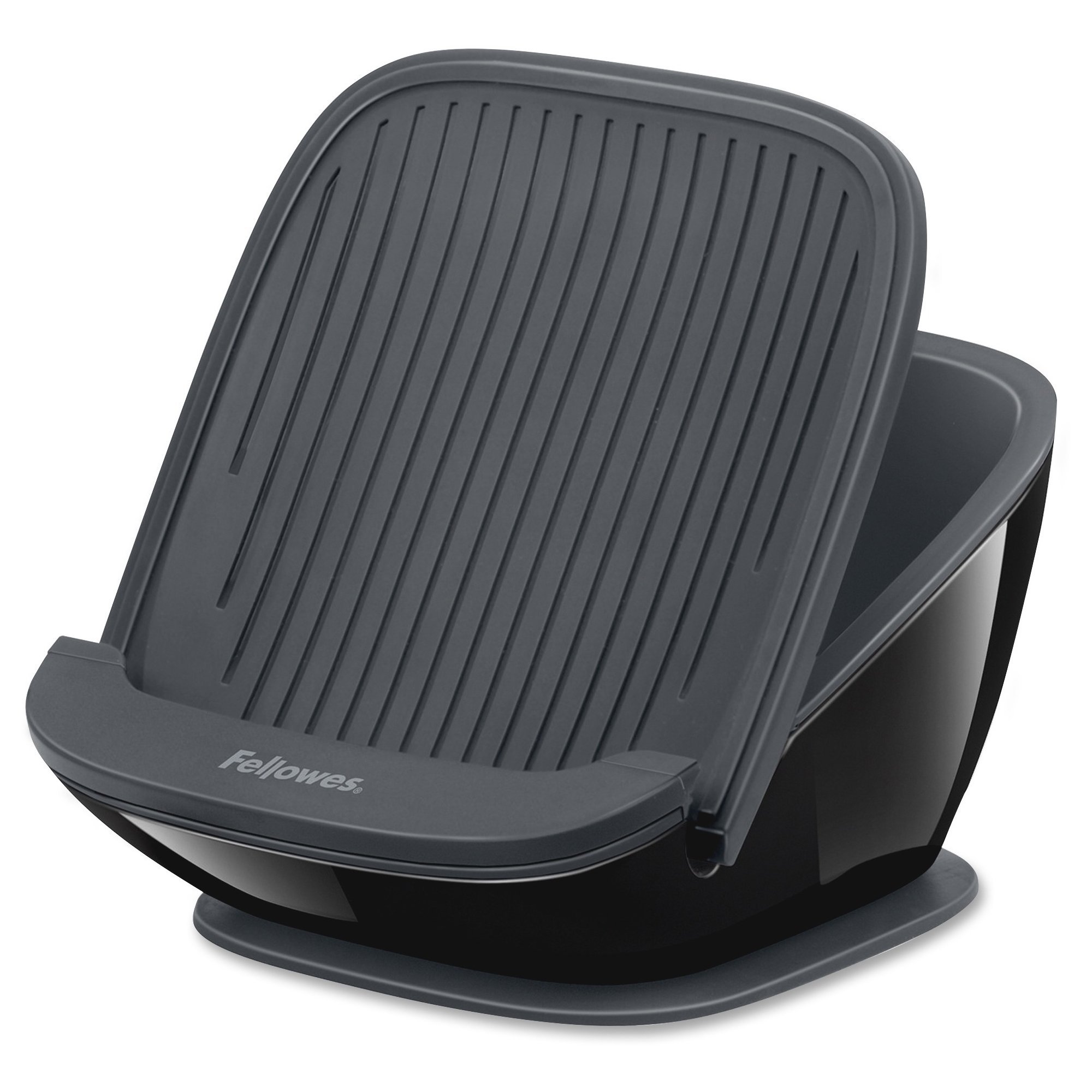 Fellowes I-Spire Series Tablet Stand with Suction - Adjustable Holder for iPad, Samsung Tablets - Perfect for Home, Office & Travel (Black, Model 9473501)