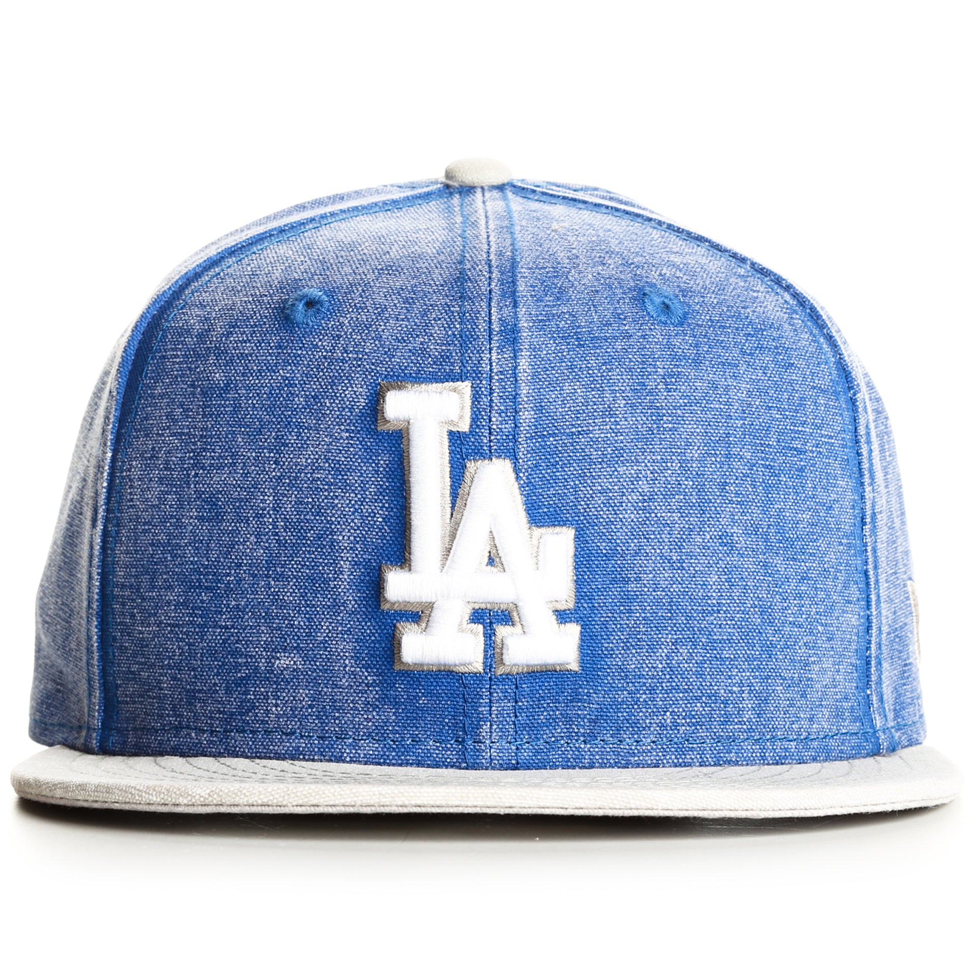 New Era 9Fifty Rugged Canvas Snapback Hat - Los Angeles Dodgers Blue Baseball Cap for Men & Women - Perfect for Baseball Games, Streetwear Fashion & Casual Outfits
