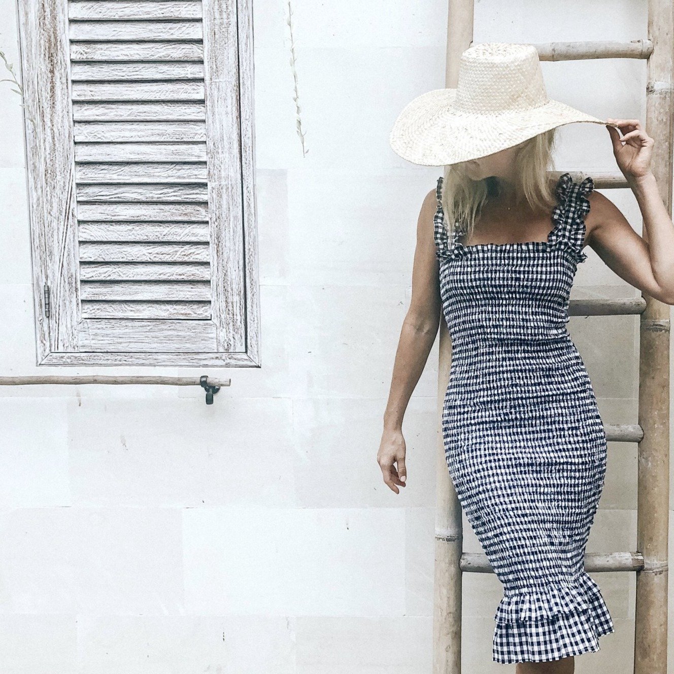Eva Dress - Mini Pink Gingham Checkered Summer Dress for Women | Casual & Party Wear | Perfect for Beach, Picnic, and Date Nights