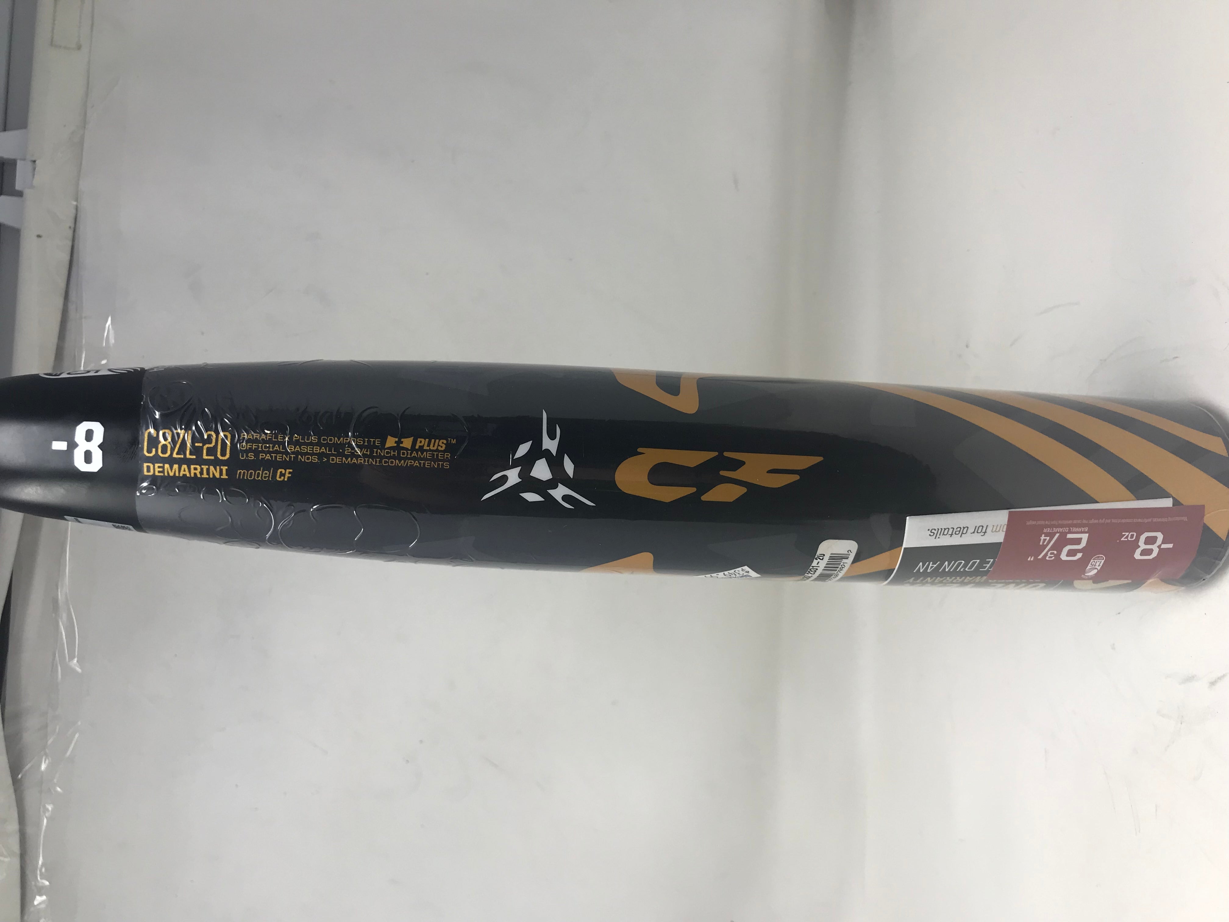 DeMarini 2020 CF Zen Senior League Baseball Bat -8 Drop, 2 3/4 Barrel | Perfect for Youth & High School Players | Game-Ready Performance for Tournaments & Practice
