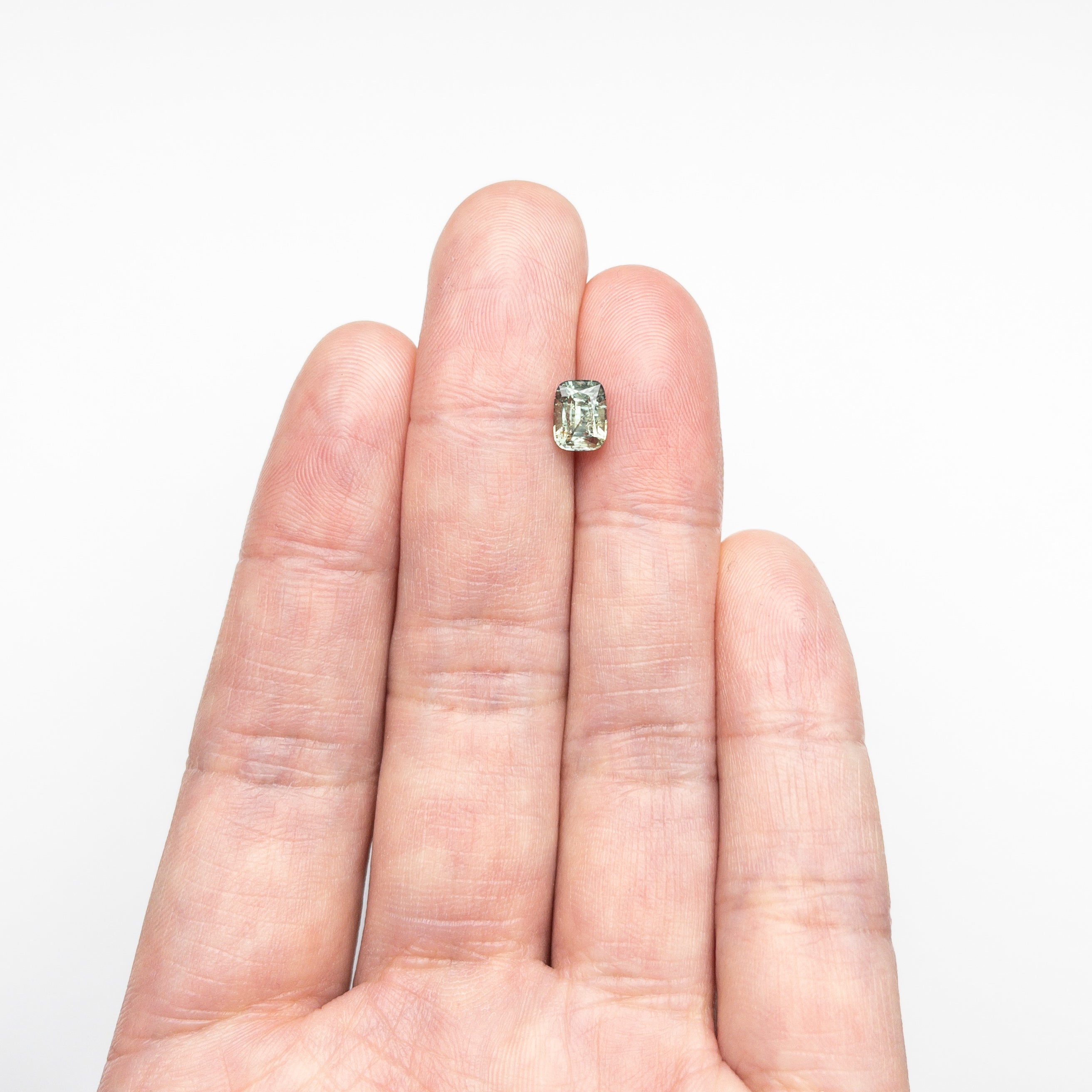 1.52ct Natural Cushion Brilliant Sapphire Gemstone (6.89x5.24x4.26mm) - Loose Stone for Jewelry Making, Engagement Rings & Fine Collections