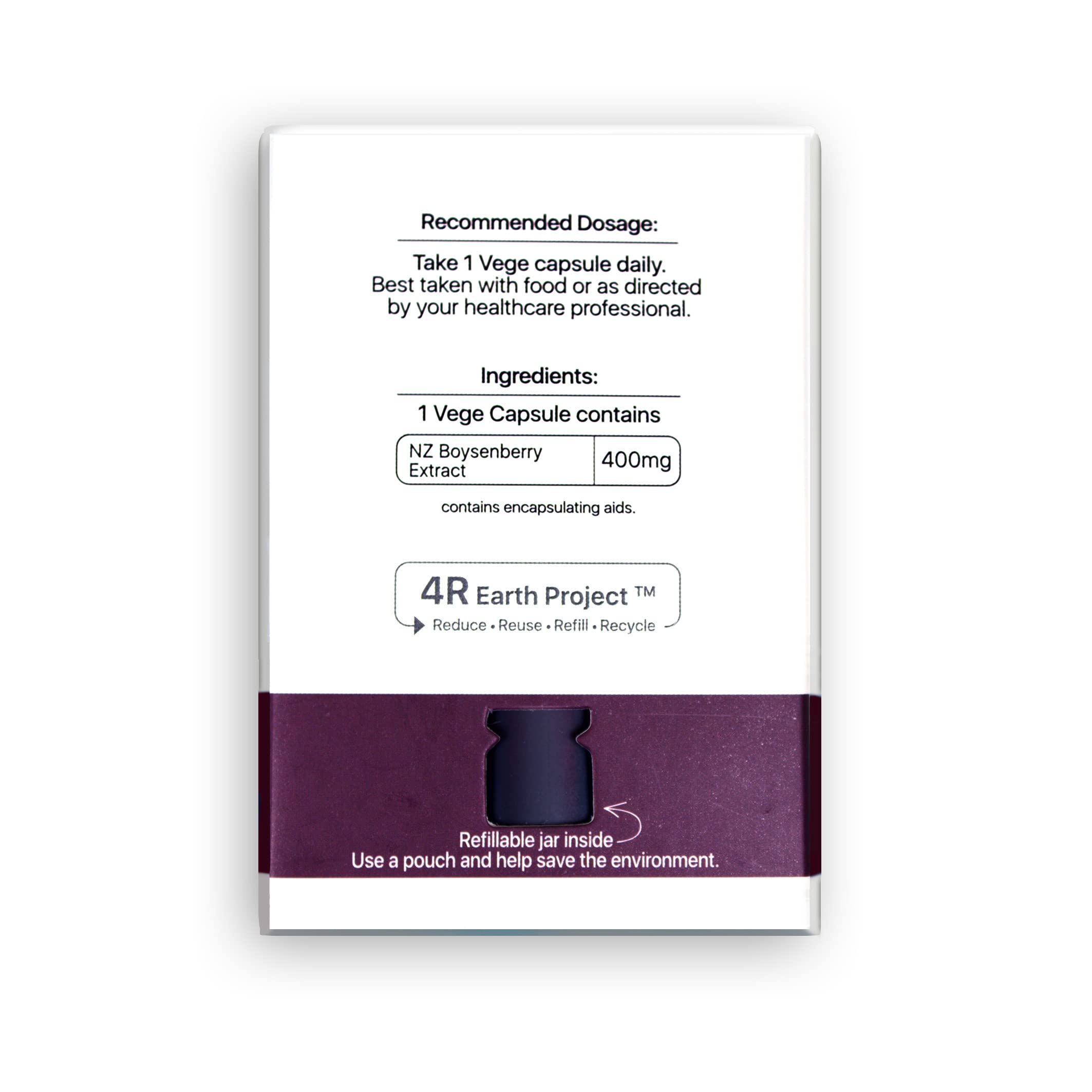 Breathe Berry Boysenberry Natural Lung Support Supplement - Relieves Chest Congestion, Boosts Respiratory Health | For Cough Relief, Seasonal Allergies & Better Breathing