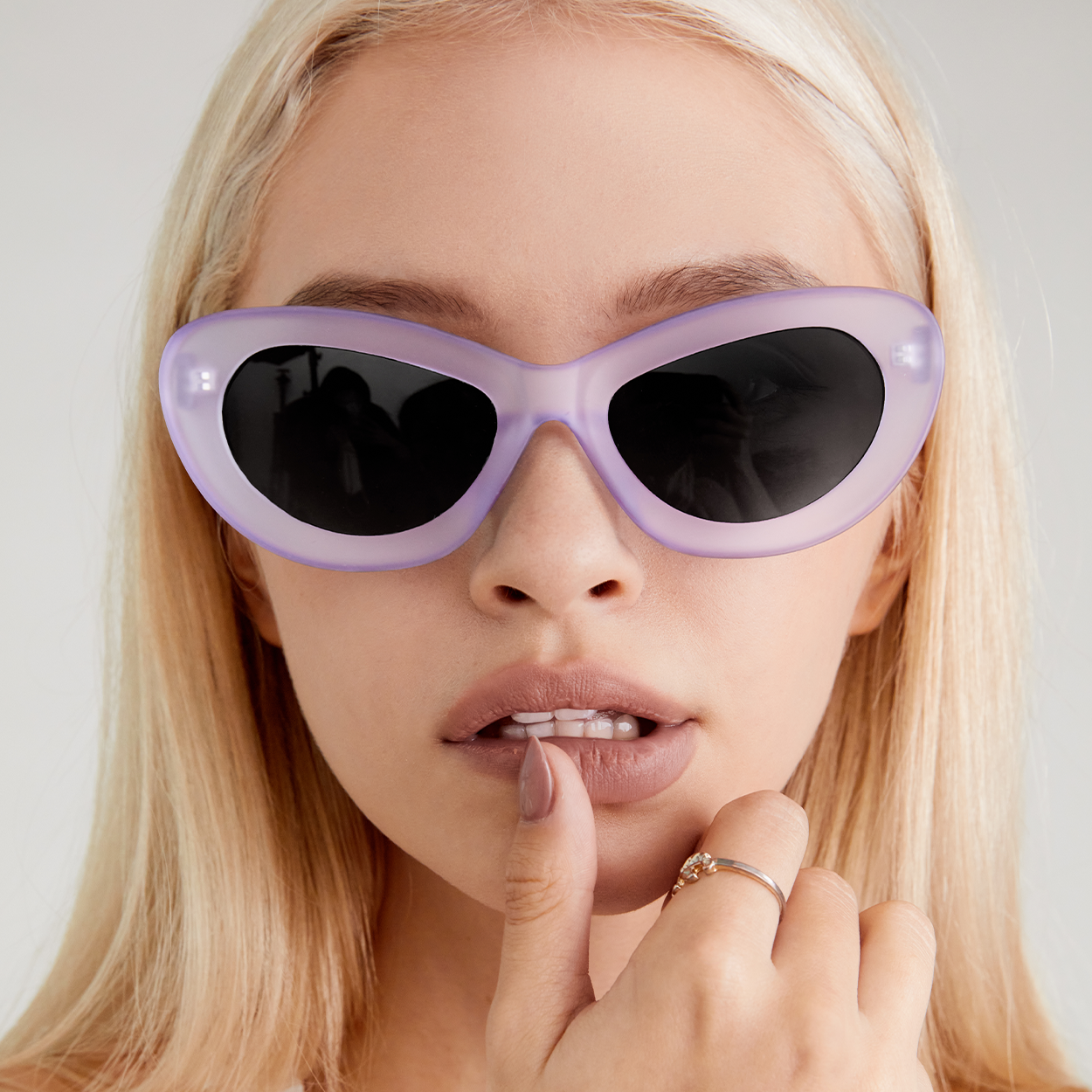 Jackie Lilac Prescription Glasses - Stylish & Comfortable Eyewear for Women | Perfect for Reading, Working & Daily Use